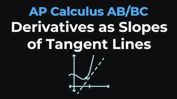 Derivatives as Slopes of Tangent Lines | Where is the tangent line horizontal?