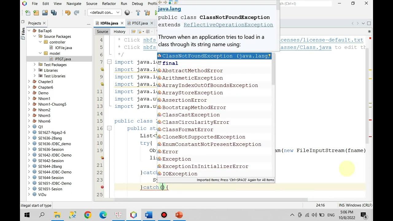 Chương 5: Collections - List - ArrayList - Phần 3: Bài liên quan đến ...