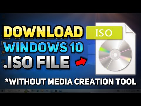 How to Download Windows 10 ISO File Without Media Creation Tool (Tutorial)