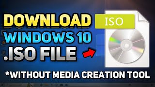 how to download windows 10 iso file without media creation tool (tutorial)