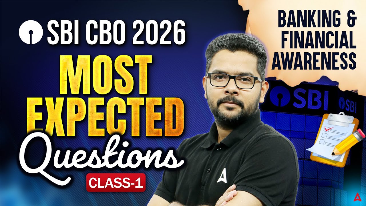 SBI CBO 2026 | Banking & Financial Awareness | Class 1: Most Expected Questions | Veer Ashutosh Sir