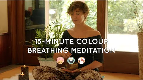 15-minute colour breathing meditation