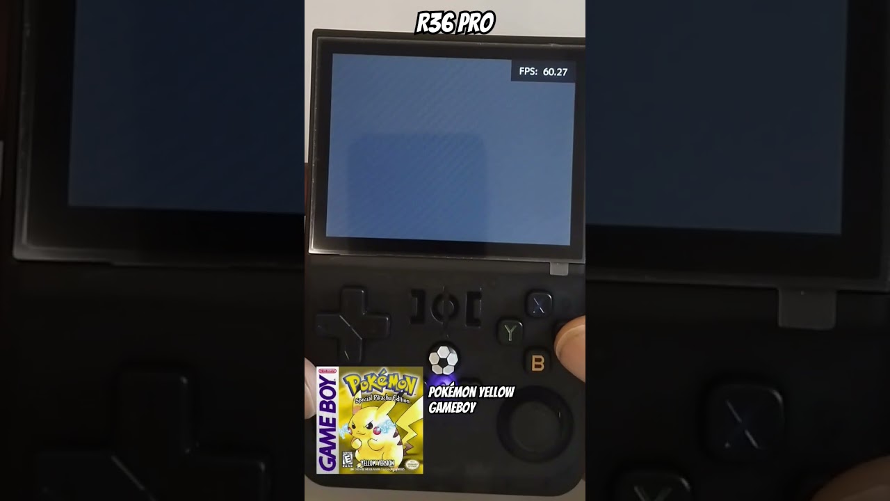 IT CRASHED! Pokémon Yellow on R36 Pro 