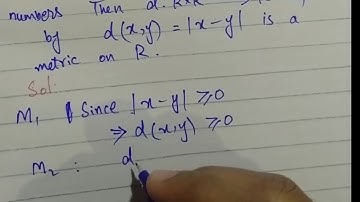 Metric Space definition and example in Urdu/Hindi | Lecture 1 | Metric space and Topology