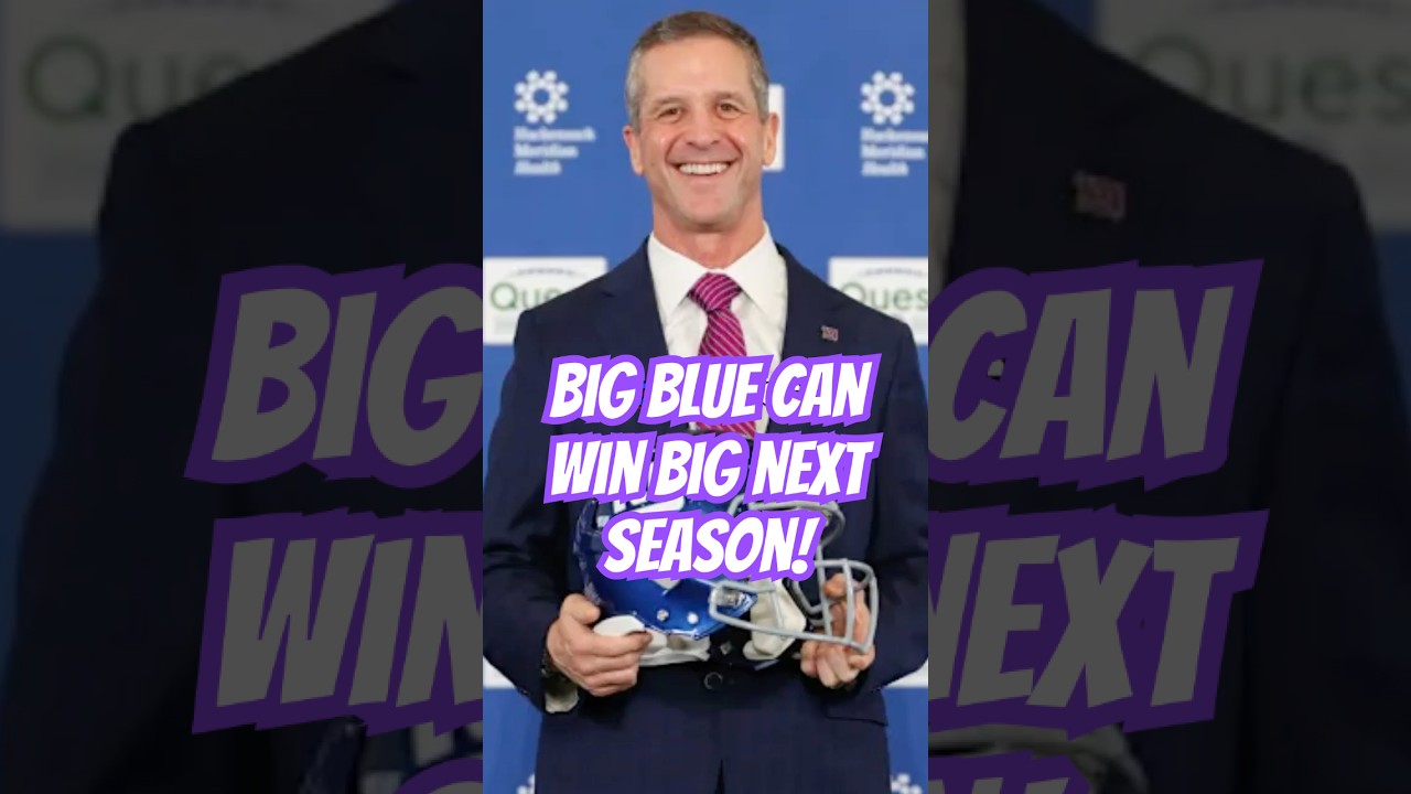 Giants insider: Big Blue can turn it around fast under Harbaugh. #nygiants #bigblue #newyorkgiants