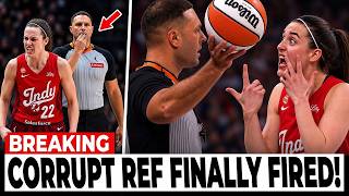 WNBA OFFICIALLY FIRES BIASED REFS After Caitlin Clark & Indiana Fever ROBBED vs Las Vegas Aces!