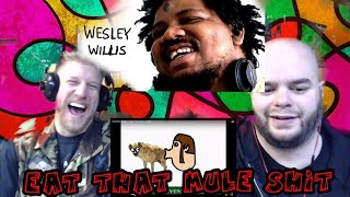 Watch Wesley Willis Eat That Mule Shit video
