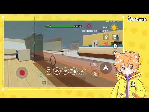 Building the safest place on GPark！#gpark #gameplay #jumpscare