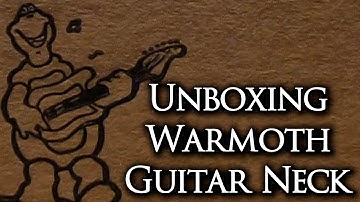 Unboxing a Warmoth Guitar Neck ....Finding a great Surprise!