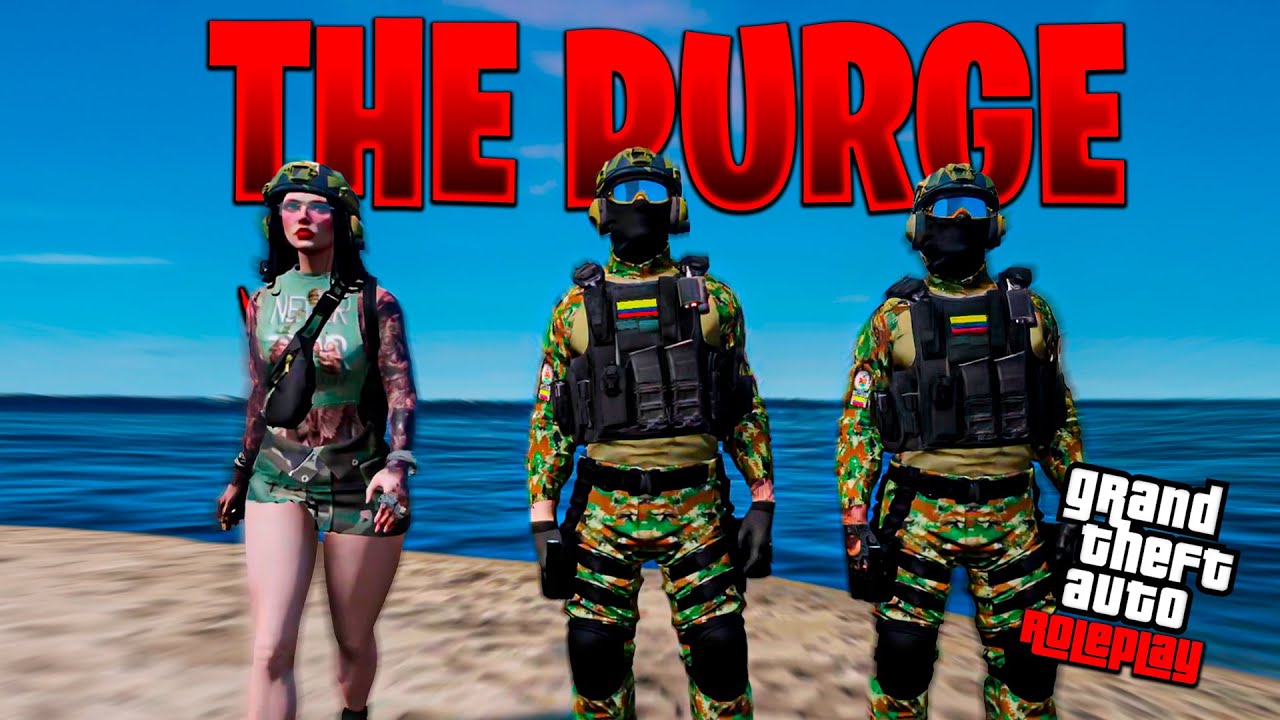 ME CONVERTI EN EL MAS DURO DE LA PURGA en GTA 5