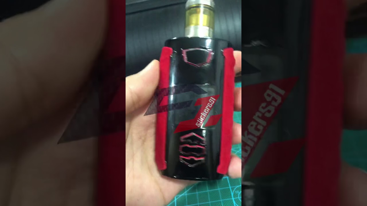 Ovanty wireless charging mod jet black and suede skin