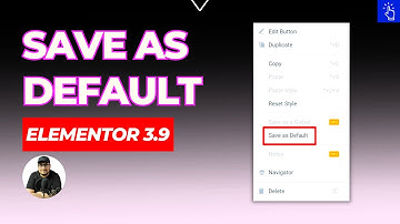 Save As Default in Elementor 3.9 | Change Default State of a Widget in Elementor |Blogging Unplugged