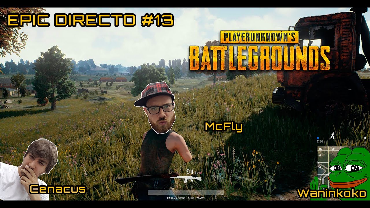 McFLY se estrena en PLAYERUNKNOWN'S BATTLEGROUNDS!! - CENACUS Y WANINKOKO