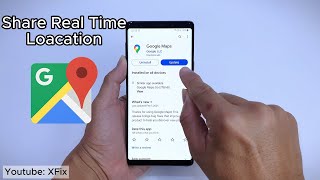How to Share Real Time Location on Google Maps