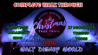 Disney Springs Christmas Tree Trail 2018
Christmas Tree Trail at Disney Springs 2018
It’s a Marketplace Miracle
Capture one-of-a-kind photo ops during a walk-through experience featuring music, falling snow, festive trees and more.
Begin your tour near the play fountain outside Once Upon a Toy in the Marketplace. Once there, you’ll spot an alluring pathway—a fun invitation to explore trees decked out in the following Disney-inspired themes:
Alice in Wonderland
Beauty and the Beast
Cinderella
Disney Springs
Disney Villains
Dumbo
Fantasia
Frozen
Haunted Mansion
The Jungle Book
The Little Mermaid
Mary Poppins
Mickey & Minnie Mouse
The Muppets
Mulan
101 Dalmatians
Peter Pan
Pinocchio
Pluto
The Princess and the Frog
Robin Hood
Sleeping Beauty
Snow White
Star Wars
Tangled
Toy Story
Walt Disney World Theme Parks
During your journey, be sure to check out food and beverage kiosks and merchandise from select shops.
Plus, if you’re participating in Stitch’s Holiday Gift Hunt, spend a little more time gazing at the Mickey & Minnie tree. It just may contain the clue you’re looking for.
He’s Making a List... and Checking It Twice
Experience the ultimate ho-ho-holiday encounter when you meet—and snap pics with—the jolly old elf himself.
From November 8 through December 24, 2018, Santa and his helpers will be mixing, mingling, jangling and jingling with Guests of all ages—naughty or nice! Just head over to their charming Christmas Tree Trail cottage at the Disney Springs Marketplace (across from Once Upon a Toy), bring your camera and a great big smile.
Meeting Santa’s Easy… Here’s How:
Check in at the podium.
Give your mobile phone number to one of Santa’s helpers
Shop, eat and enjoy the hustle ‘n’ bustle of the Marketplace
Upon receiving a text message from Santa’s helpers, return to the podium within 10 minutes
Take your place in line to meet Santa!
Have a Memory Maker Package?
Your Disney PhotoPass photos with Santa are included!
Santa’s Schedule
Christmas Tree Trail – Disney Springs Marketplace
November 8 through December 24, 2018!
Sundays through Saturdays
11:00 AM to 11:00 PM Disney Springs Christmas Tree Trail 2018