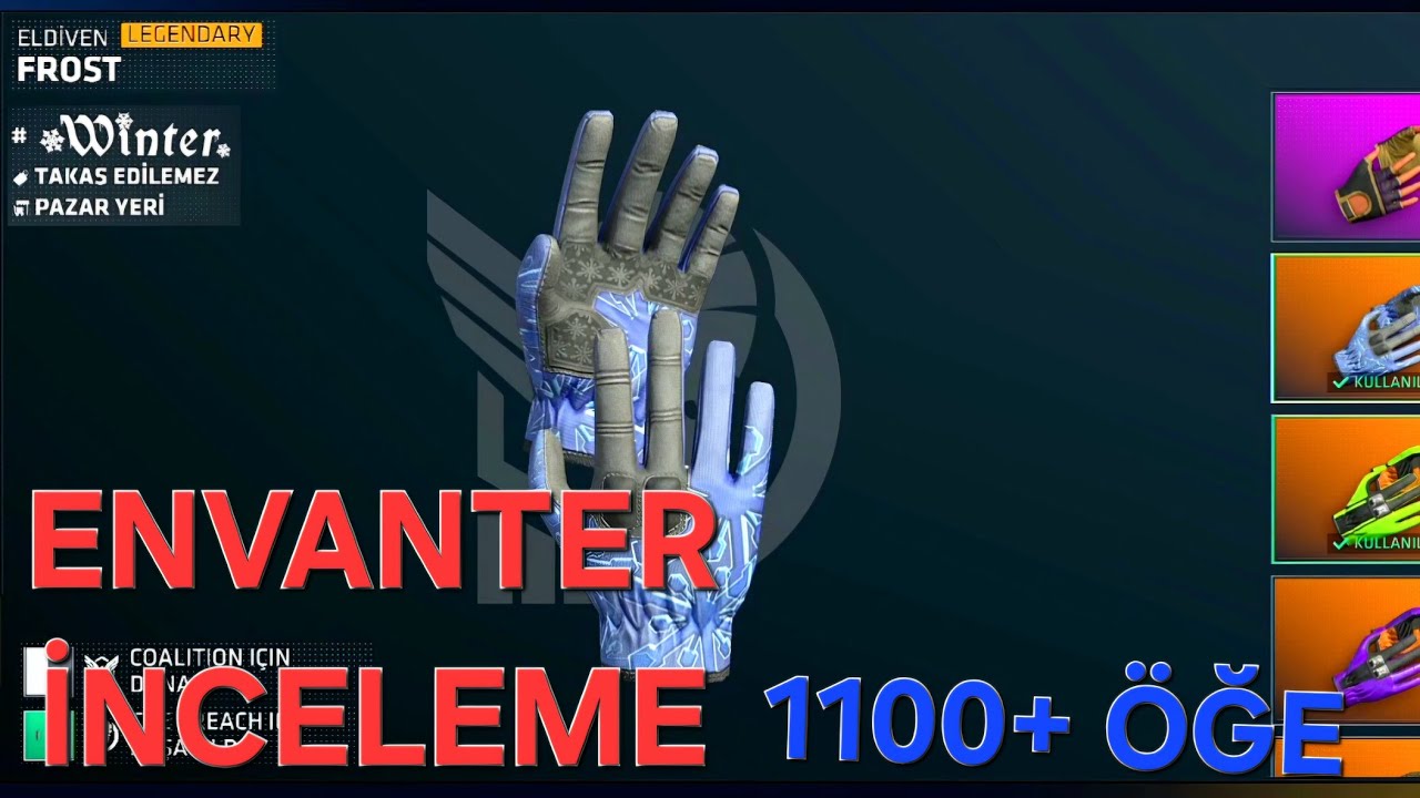 Envanter inceleme / 1100+öğe | criticalops envamter inceleme