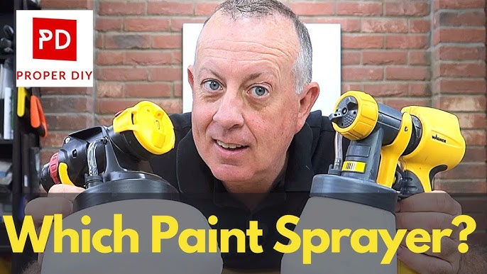 YouTube Sprayer Paint PFS450 testing! Parkside - A1