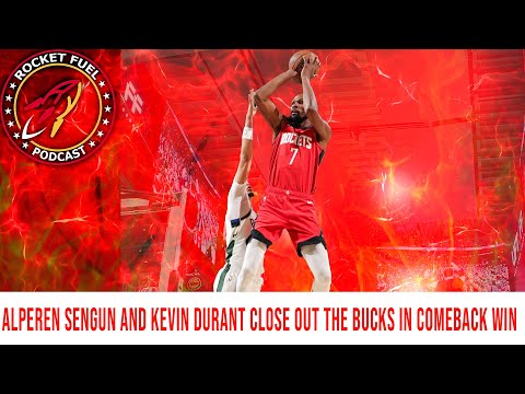 The Closers Alperen Sengun And Kevin Durant Put The Bucks Away 
