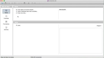 Creación de una base de datos con LibreOffice | 1/6 | UPV