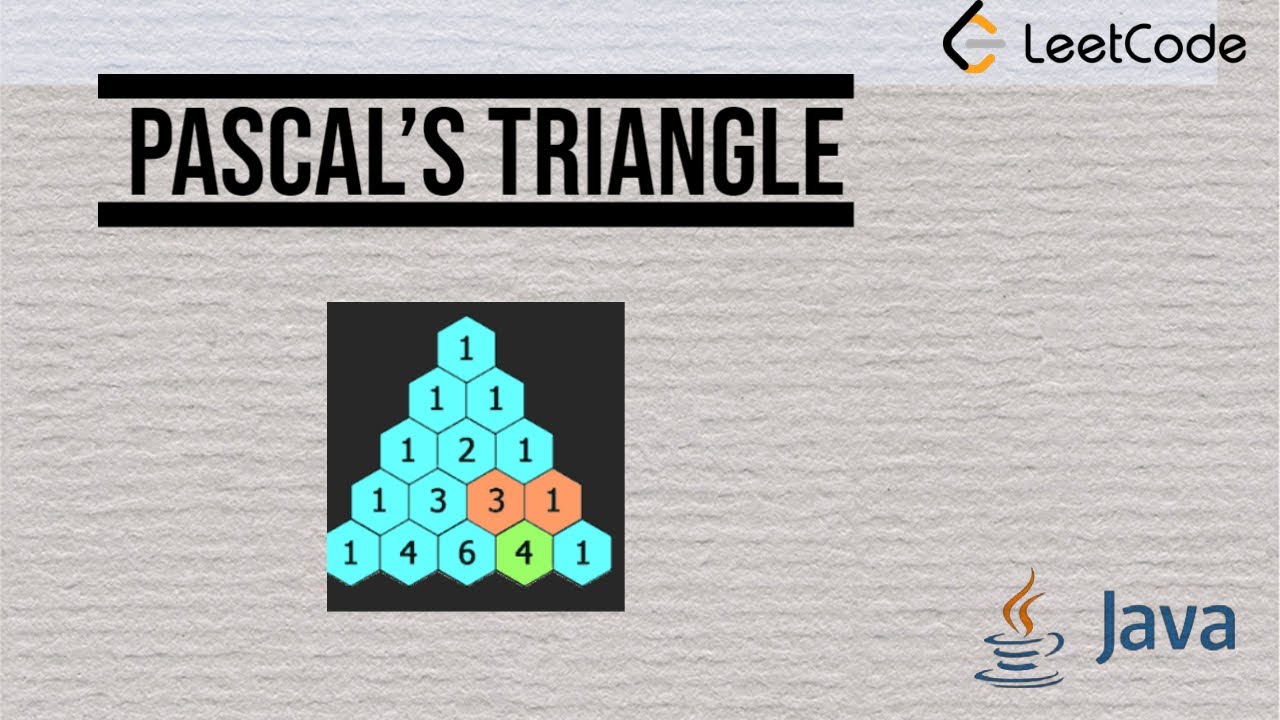 Pascal's Triangle - YouTube