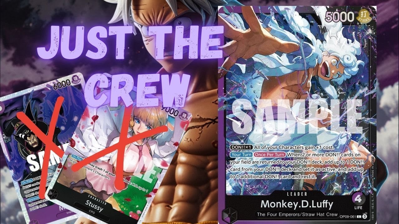 OP 13 PB Луффи All Straw Build — это круто!