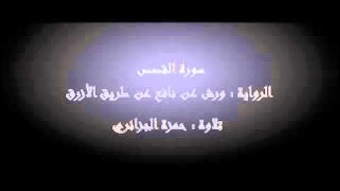 سورة القصص - حمزة الجزائري برواية ورش عن نافع