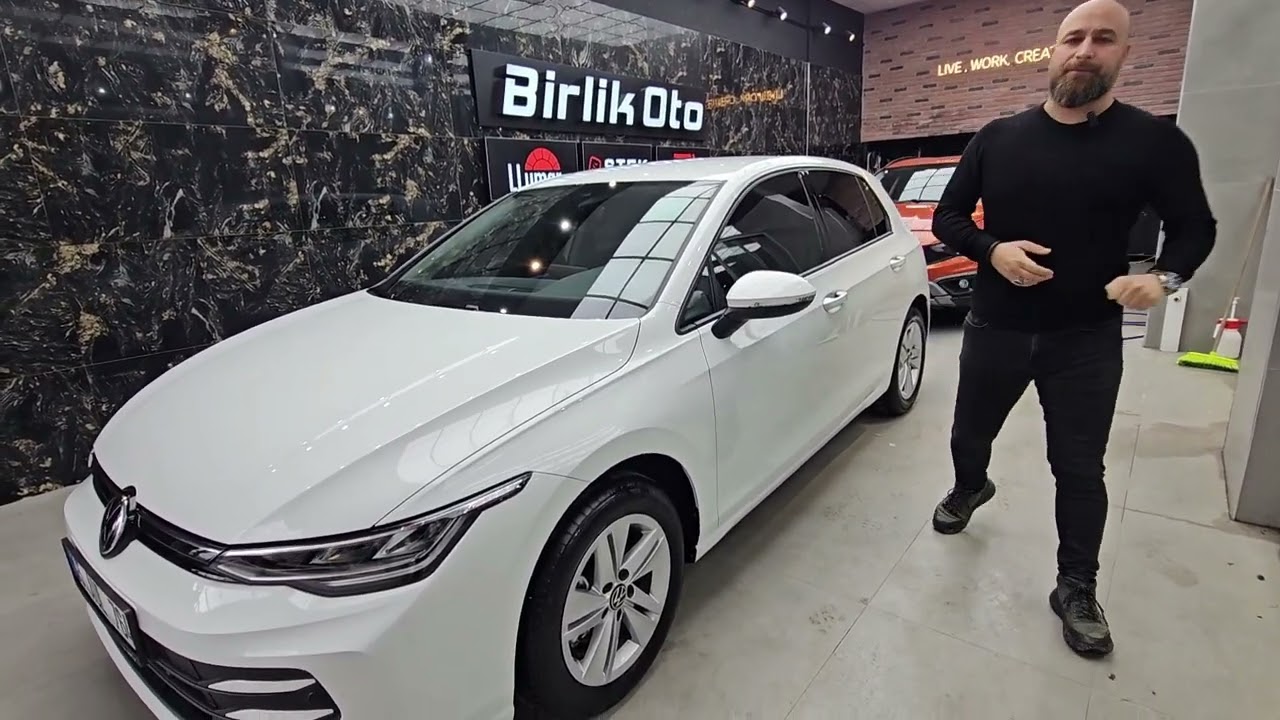 2025 Golf 8.5 Polisaj İşlemi Tech Crystal Seramik Kaplama LLumar Cam Filmi Bagaj Havuzu