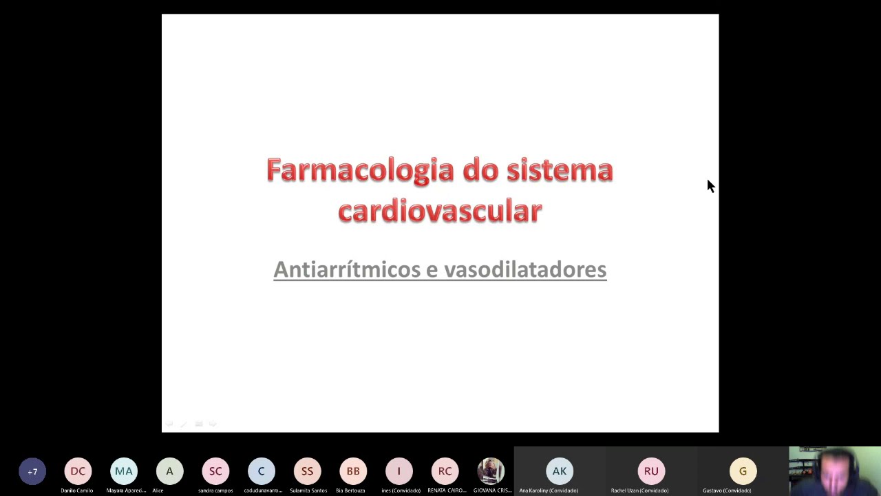 Farmacologia do Sistema Cardiovascular - Farmacologia Aplicada