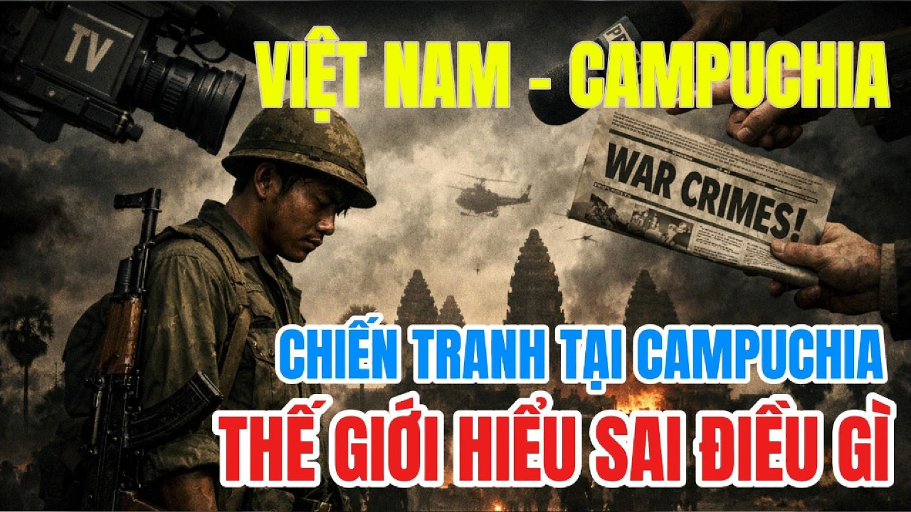 Chiến tranh CAMPUCHIA - Khi Việt Nam bước vào Campuchia – thế giới đã hiểu sai điều gì