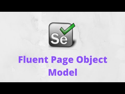 Add fluent page object model touch