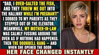 Dad, They Threw Me Out Pregnant Over Salty Fish — I Sobbed, And He Said, “I’m On My Way”