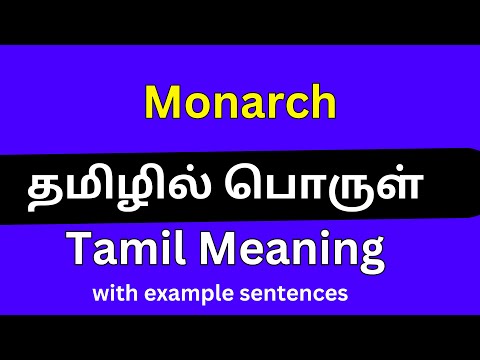 Autocratic Monarchies Meaning In Tamil