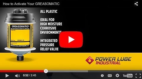 How to Activate Your GREASOMATIC