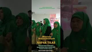 Mars Aisyiyah menggelegar di Museum Muhammadiyah Yogyakarta  #pdasurabaya #museum