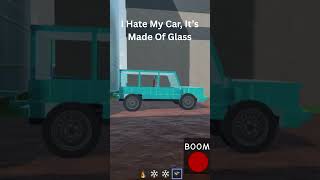 Roblox I hate My Car PlayZone Central #roblox #robloxshorts #robloxmemes