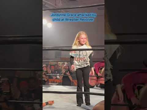 JORDYNNE GRACE ATTACKED BY CHILD AT WRESTLE REVOLVER : #WLW SHORTS