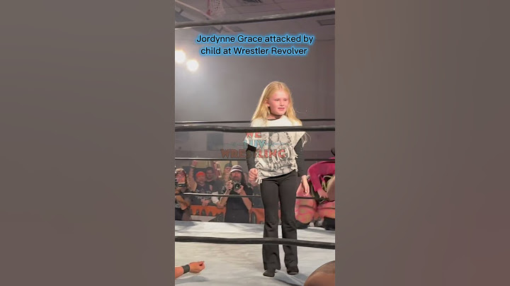 JORDYNNE GRACE ATTACKED BY CHILD AT WRESTLE REVOLVER : #WLW SHORTS