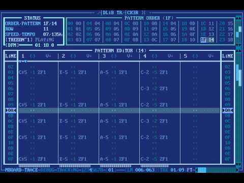 Tree on fire (Opl3 Adlib tracker) - YouTube