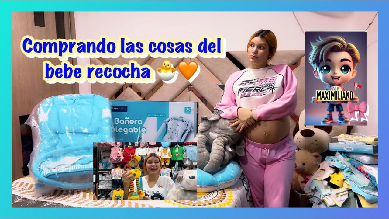COMPRANDO LAS COSAS DE BEBE RECOCHA 🐣🧡// FAMILIA RECOCHA - YouTube
