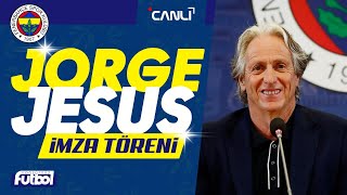 Jorge Jesus İmza Töreni̇ Canli Yayin Sansürsüz Futbol