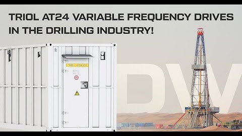 Triol AT24 DW line for powering and controlling the motors of various types of drilling rigs