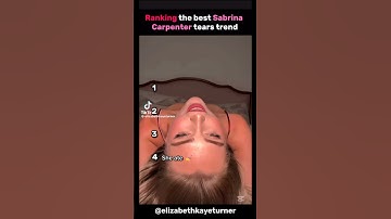 Ranking the best Sabrina carpenter ‘s tear trend | #trending #funny #fypシ゚viral #viral #shorts