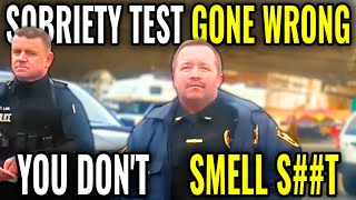 Illegal DUI Test! Idiot Cop Owned Gets Dismissed By Sergeant! I Don't Answer Questions - Police Fail