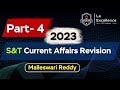 Part 4 2023 st current affairs revision by malleswari reddy  mana la excellence  upsc