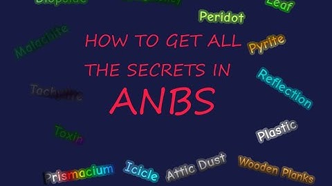how to get all the currently obtainable secrets in anbs | roblox a normal button simulator