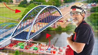 Centimeterprecisie Zo Plaatsten We De 130 Meter Lange Weserbrücke