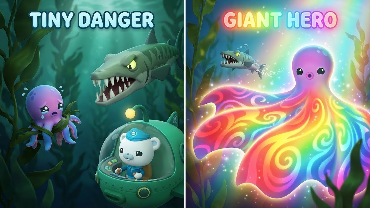 Octonauts Movie: The Blanket Octopus's Secret Weapon! 🐙 Barracuda Attack!