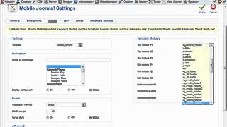 How to Setup Mobile Joomla