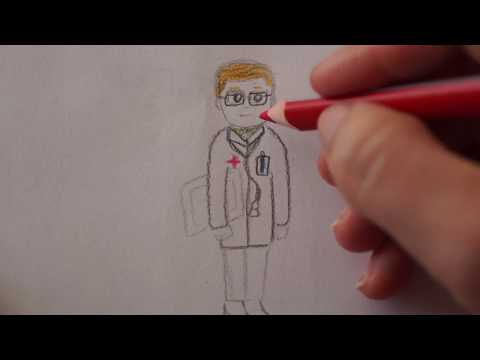 Video: Wie Zeichnet Man Einen Arzt