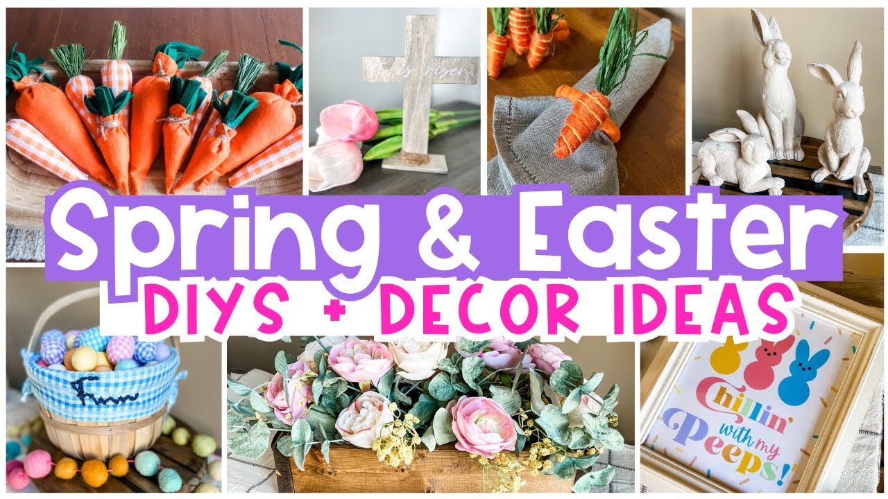 25 ЛУЧШИХ идей пасхальных поделок, украшений и декора! | Пасхальный декор в виде долларового дере...